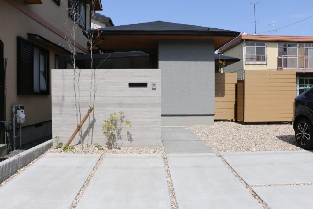 家族の時間を大事に育むお庭